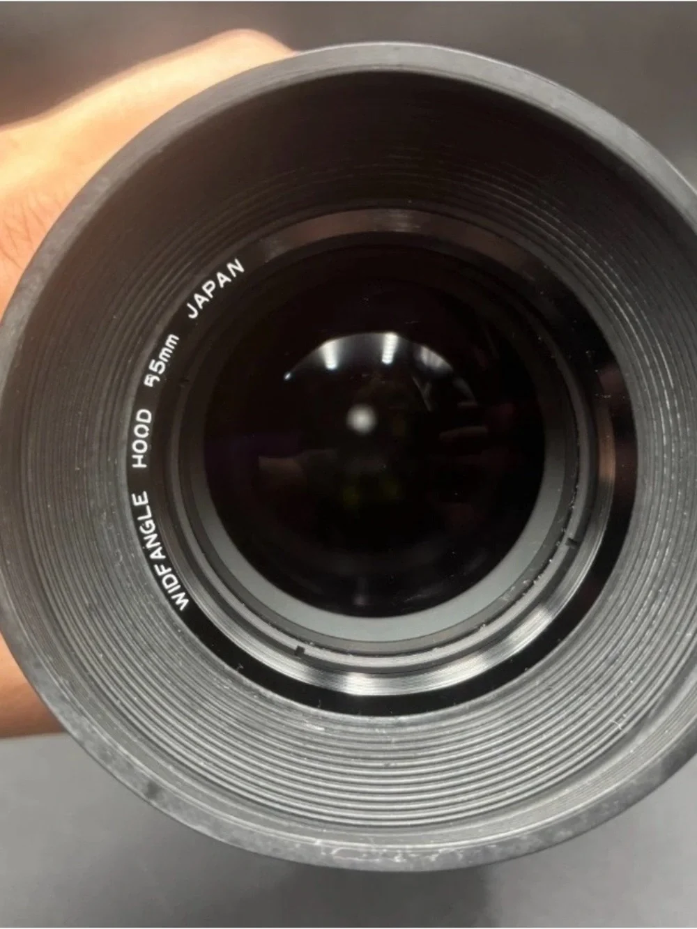 MINOLTA MD 70-210mm ZOOM MF LENS from JAPAN with Wide Angle Hood 55mm